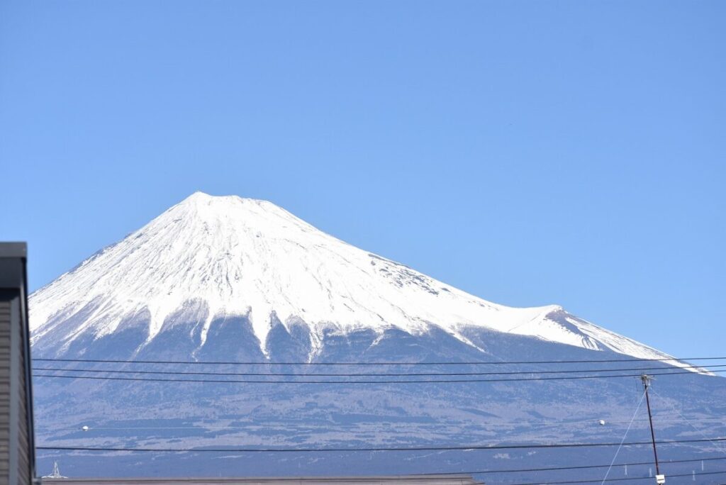 富士山きれい！