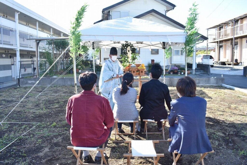 小泉での地鎮祭にお邪魔しました＆見学会のお知らせ