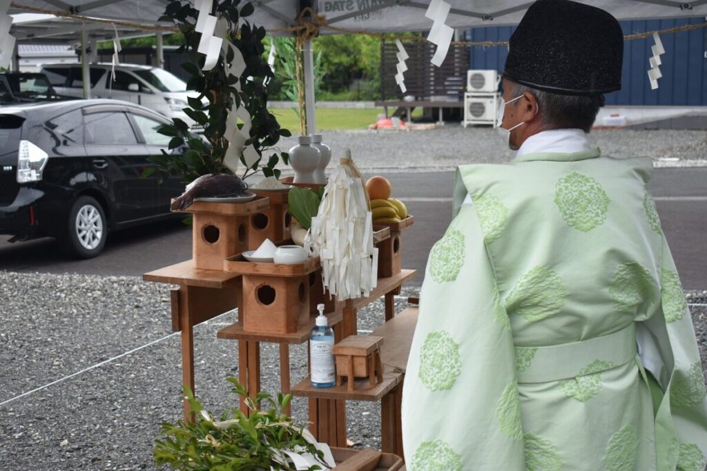 地鎮祭が目白押し