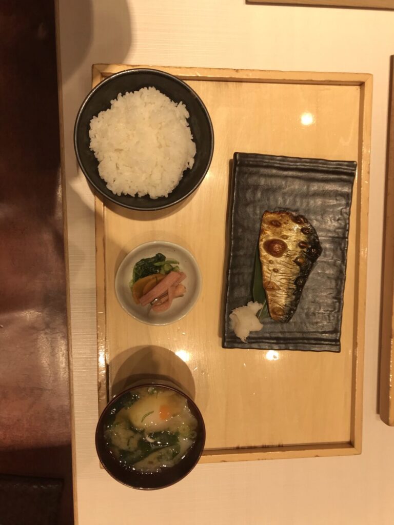 サバ定食ランチ